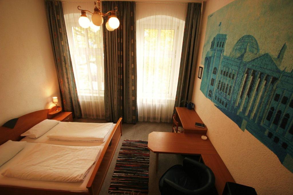 Hotel - Pension Am Schloss Bellevue Berlín Habitación foto